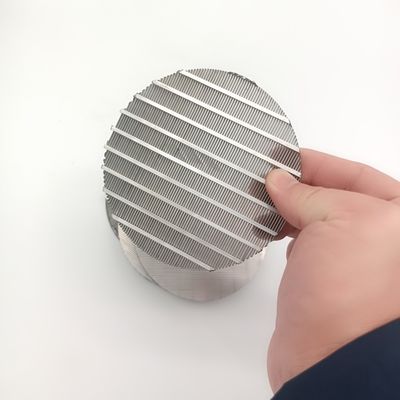 0.5mm 0.7mm Slot Opening Ss316 Dewatering Wedge Screen